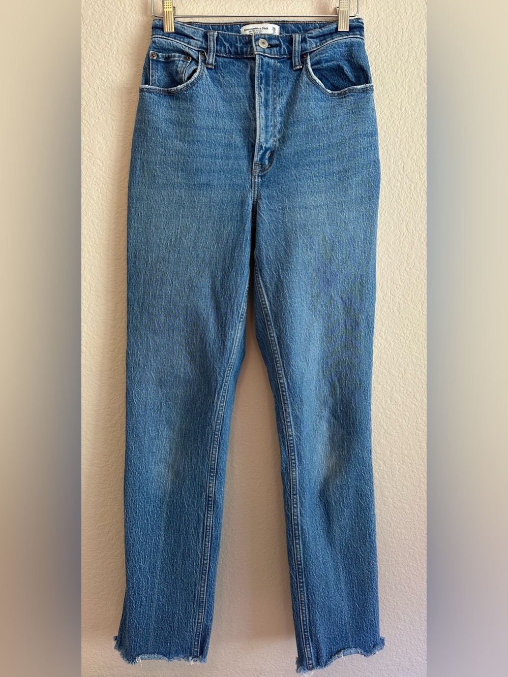 Abercrombie & Fitch 90’s Straight Ultra High Rise Jeans Curve Love Women’s Sz 26